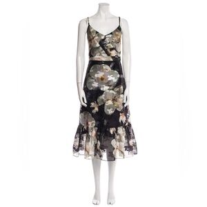 NWT Marchesa Notte Cocktail Dress Size 4 Elegant Formal Evening